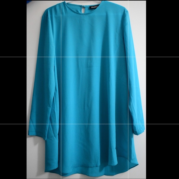 Tunic in petrol - Picture 3 of 11